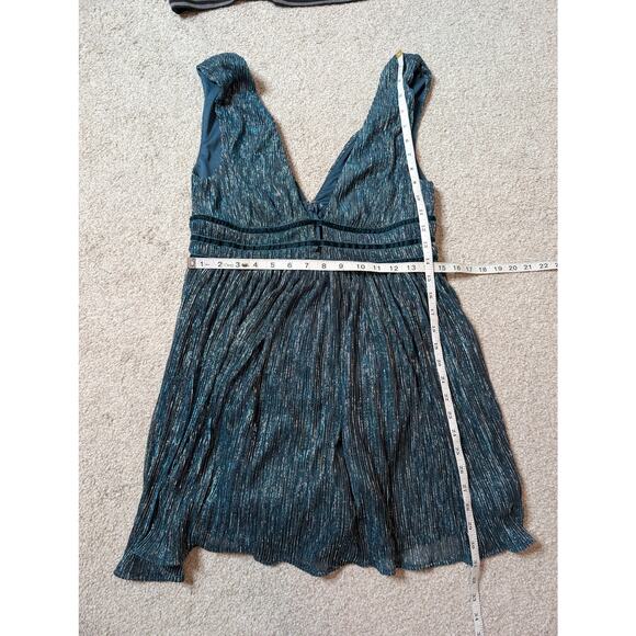 Lulu's Blue Sparkle Dress - Picture 4 of 5